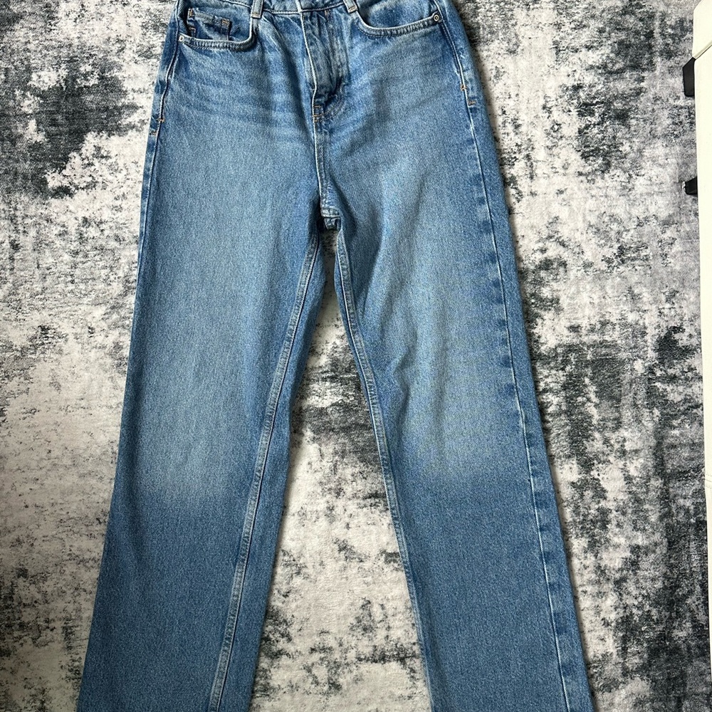 Zara Light Blue Denim Jeans